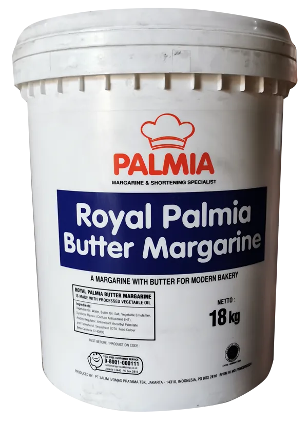 ROYAL PALMIA BUTTER MARGARINE 18 Kg Palmia Simas PT Halus Ciptanadi