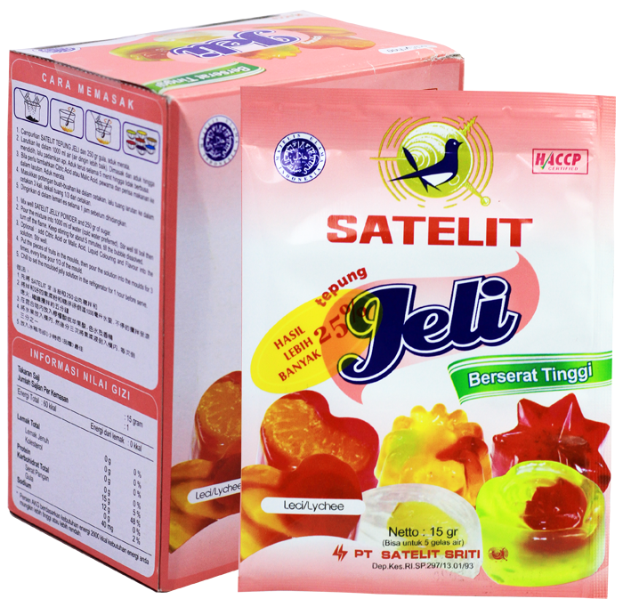 Leci Tepung Jelly Satelit Pt Halus Ciptanadi 5569