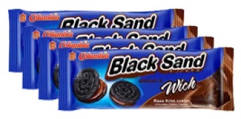 Biscuit Columbia BLACK SANDWICH VANILA COKLAT black sandwich vanila coklat 2