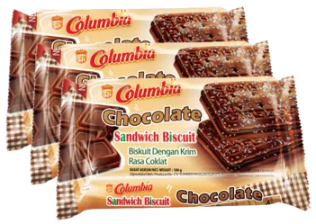 Biscuit Columbia BON BON SANDWICH CHOCOLATE bon bon sandwich chocolate 15gr