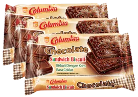 Biscuit Columbia BON BON SANDWICH CHOCOLATE bon bon sandwich chocolate 15gr