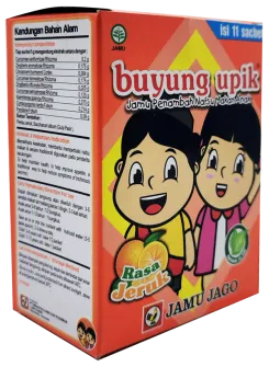 Jamu Jago BUYUNG UPIK RASA JERUK buyung upik rasa jeruk