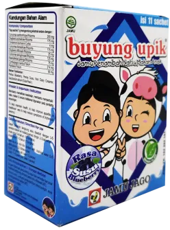 Jamu Jago BUYUNG UPIK RASA SUSU BLUEBERRY buyung upik rasa susu blueberry