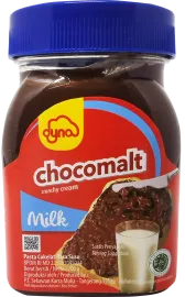 Dyna Selai Cokelat Chocomalt Crunchy Cream Milk chocomalt crunchy cream milk