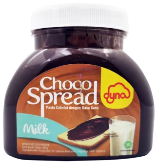 Dyna Selai Cokelat DYNA CHOCO SPREAD MILK dyna choco spread milk