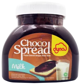 Dyna Selai Cokelat DYNA CHOCO SPREAD MILK dyna choco spread milk