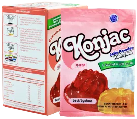 Tepung Jelly Konjac LECI leci