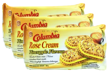 Biscuit Columbia ROSE CREAM NANAS rose cream nanas 4