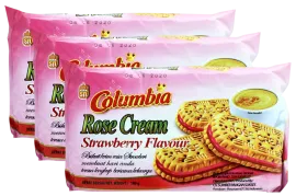 Biscuit Columbia ROSE CREAM STRAWBERRY rose cream strawberry 1