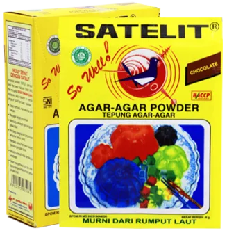 Satelit Agar-agar SATELIT SO WELL AGARAGAR COKLAT satelit so well agar agar coklat