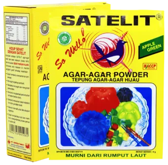 Satelit Agar-agar SATELIT SO WELL AGARAGAR HIJAU satelit so well agar agar hijau