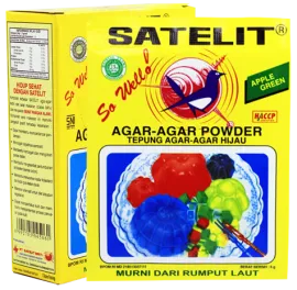 Satelit Agar-agar SATELIT SO WELL AGARAGAR HIJAU satelit so well agar agar hijau