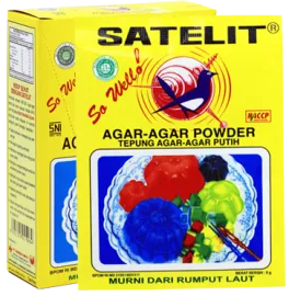 Satelit Agar-agar SATELIT SO WELL AGARAGAR PUTIH satelit so well agar agar putih