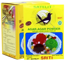 Satelit Agar-agar SATELIT SRITI AGARAGAR COKLAT satelit sriti agar agar coklat