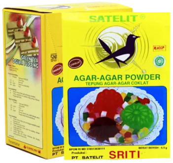 Satelit Agar-agar SATELIT SRITI AGARAGAR COKLAT satelit sriti agar agar coklat