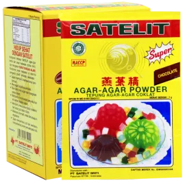 Satelit Agar-agar SATELIT SUPER AGARAGAR COKLAT satelit super agar agar coklat