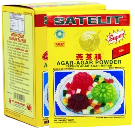 Satelit Agar-agar SATELIT SUPER AGARAGAR MERAH satelit super agar agar merah