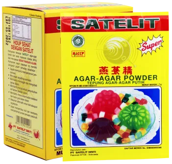 Satelit Agar-agar SATELIT SUPER AGARAGAR PUTIH satelit super agar agar putih