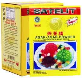 Satelit Agar-agar SATELIT SUPER AGARAGAR PUTIH satelit super agar agar putih