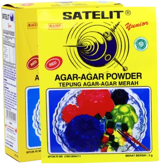 Satelit Agar-agar SATELIT YUNIOR AGARAGAR MERAH satelit yunior agar agar merah