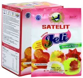 Tepung Jelly Satelit STRAWBERRY strawberry