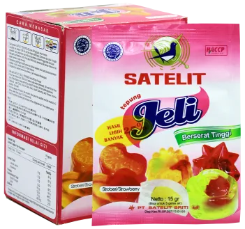 Tepung Jelly Satelit STRAWBERRY strawberry